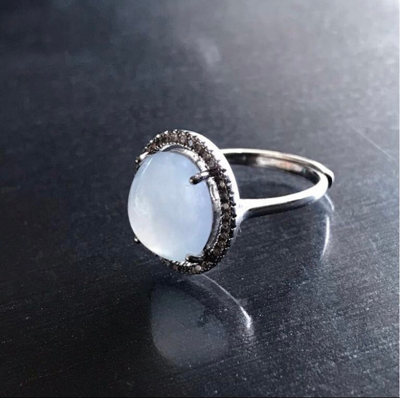 お買得品】天然本翡翠 リング s925 NO.9 $ 指輪・リング Worldstone  