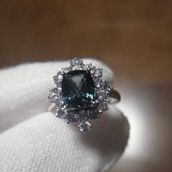 高級】ピンク トルマリン リング k18 ダイヤ 7.8g 指輪・リング