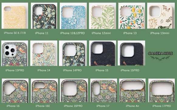 iPhone エコスマホケース リリー jbiphcasePBAT 02.Golden Lily　A 【 M02 】 7枚目の画像