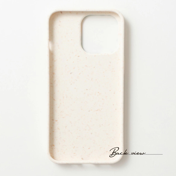 iPhone エコスマホケース リリー jbiphcasePBAT 02.Golden Lily　A 【 M02 】 5枚目の画像