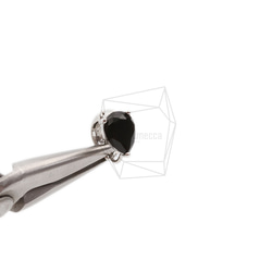 ERG-2107-R [2 件] 橢圓形一觸式耳釘，橢圓形一觸式耳釘 第4張的照片