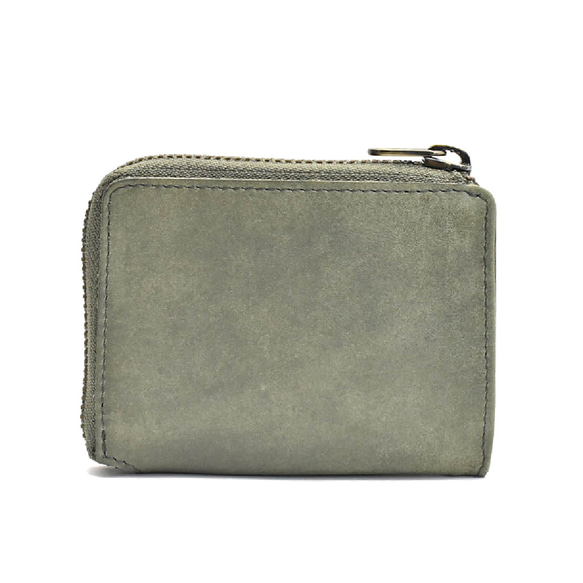 【一鍵輕鬆取出】無需丟棄的小錢包，雙折錢包 Olive HAW020 第2張的照片