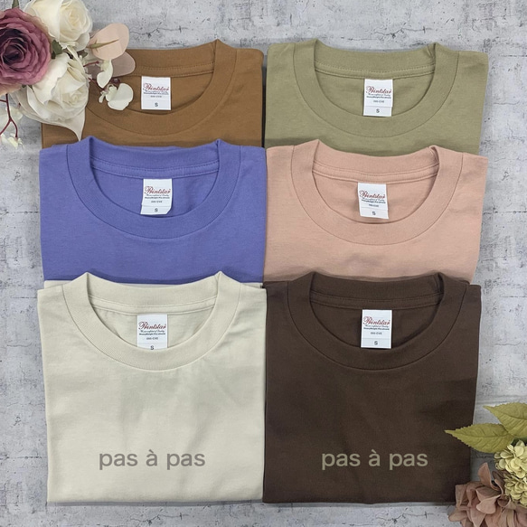 Pas ả Pas ロゴプリントTシャツ 1枚目の画像