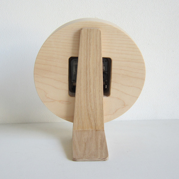 ダンス ウィズ ウルフ　置き・掛け時計　スタンド付き 4枚目の画像