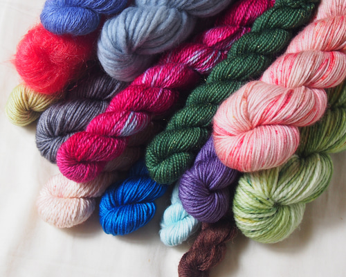 手染め糸★お得セット★№1 c8135ed5fdf33ab4a6024acb4faf17