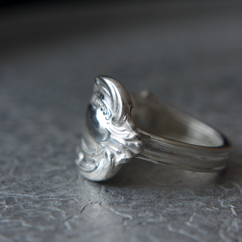 Spoon Ring G (Silver 925) スプーンリング アンティーク 古着 Spoon Ring G (Silver 925) スプーンリング アンティーク 古着