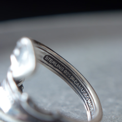 Spoon Ring G (Silver 925) スプーンリング アンティーク 古着 Spoon Ring G (Silver 925) スプーンリング アンティーク 古着