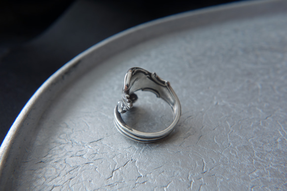 Spoon Ring G (Silver 925)　スプーンリング　アンティーク　古着 11枚目の画像