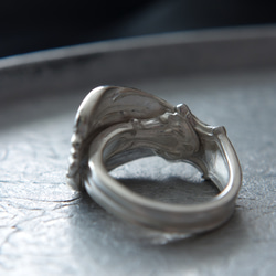 Spoon Ring G (Silver 925)　スプーンリング　アンティーク　古着 7枚目の画像