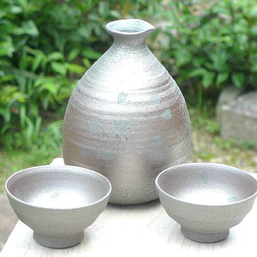 風雅な手作り酒器セット
