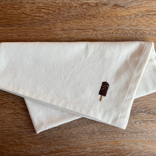 入園入学準備セット 刺繍グッズ6点／アイスクリーム［選べる8色