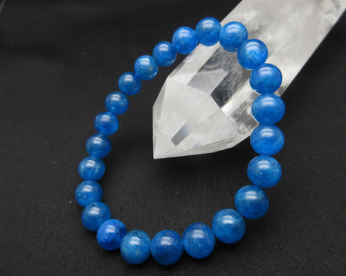 ネオンブルー】/【アパタイトブレスレット】/size(約17.3㎝)/【絆を