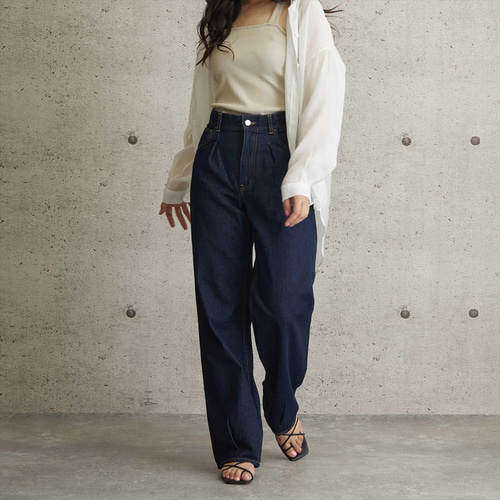 福山屋JEANS Mサイズ 福山屋》 Mサイズ ストレッチデニムスリムパンツMen´