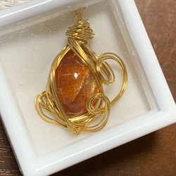 オレンジ（橙） ペンダントトップ の人気通販｜Creema(クリーマ