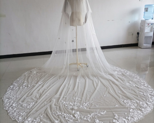 大好評中！ ロングベール ベールダウン可能 ベールアップ 花嫁