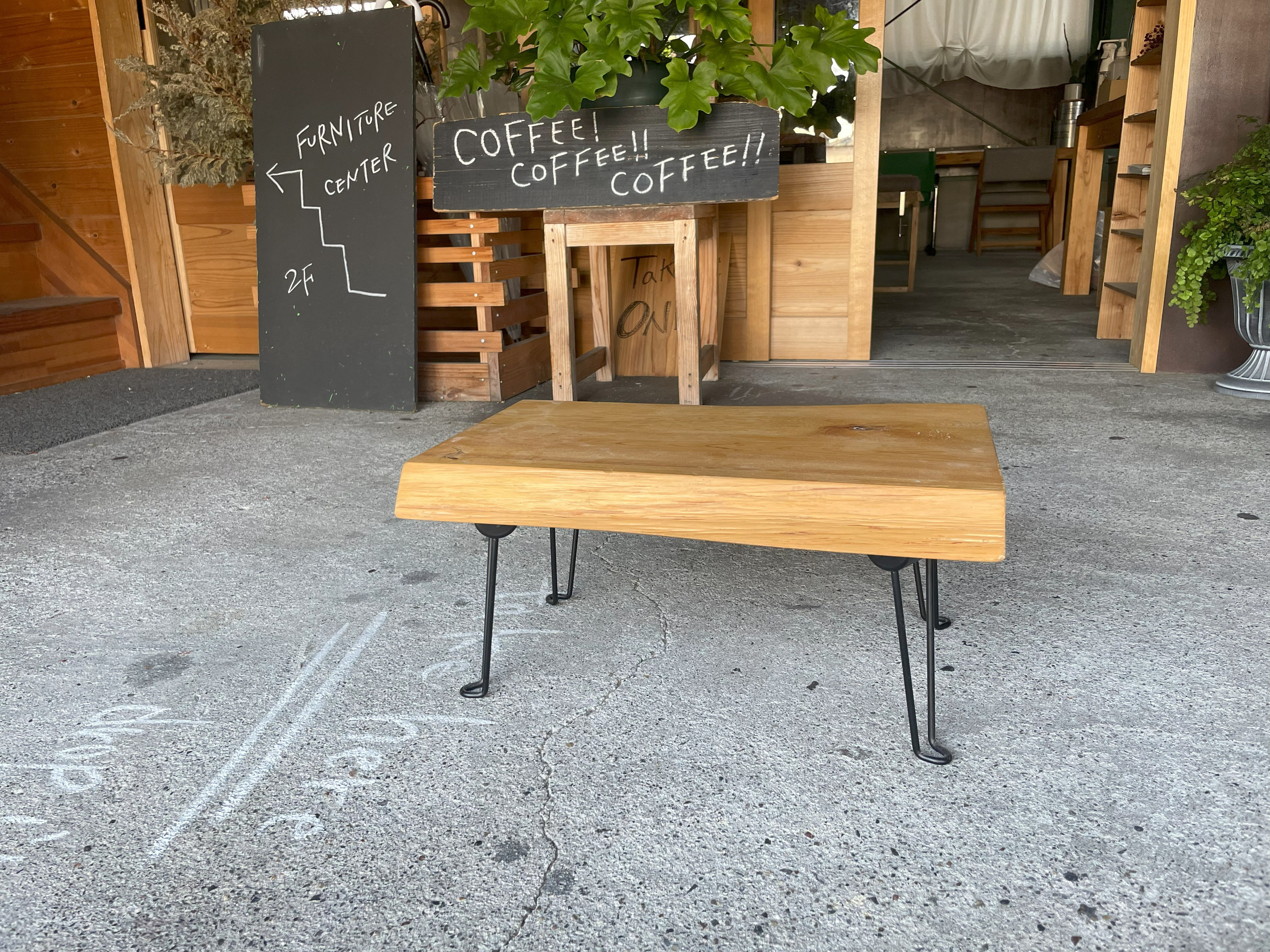 天然木でつくるフォールディングテーブル「本気のワークショップ」予約