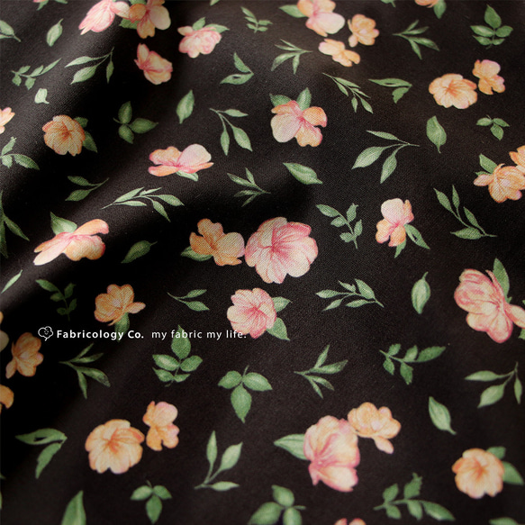 【小品集系列】レトロ花柄 [ コットンシリーズ/薄棉布/Plain ] 10枚目の画像