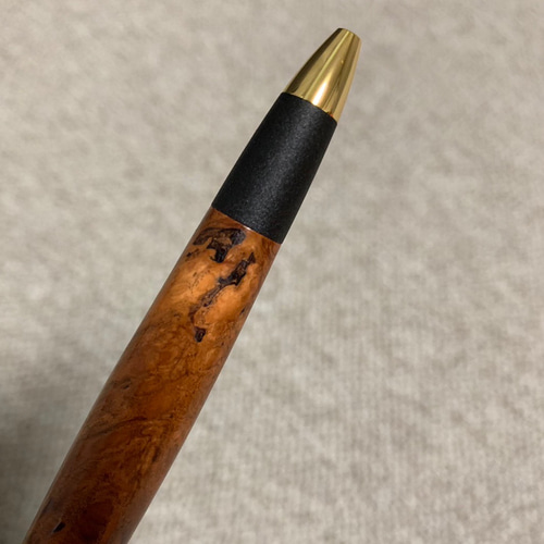 紅白花梨瘤 ボールペンorシャーペン】 木軸 木工 手作り 三神