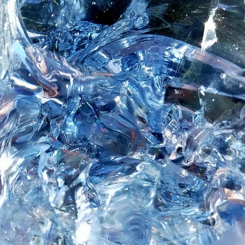 ☆気品ある輝き/アンダラクリスタル ロイヤルブルー/天然ガラス ☆気品ある輝き/アンダラクリスタル ロイヤルブルー/天然ガラス鉱物