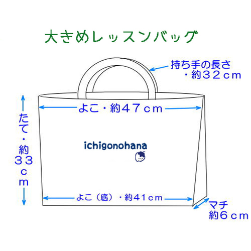 大きめレッスンバッグ 『プラモデル☆カラフル』 gu2139 入園入学