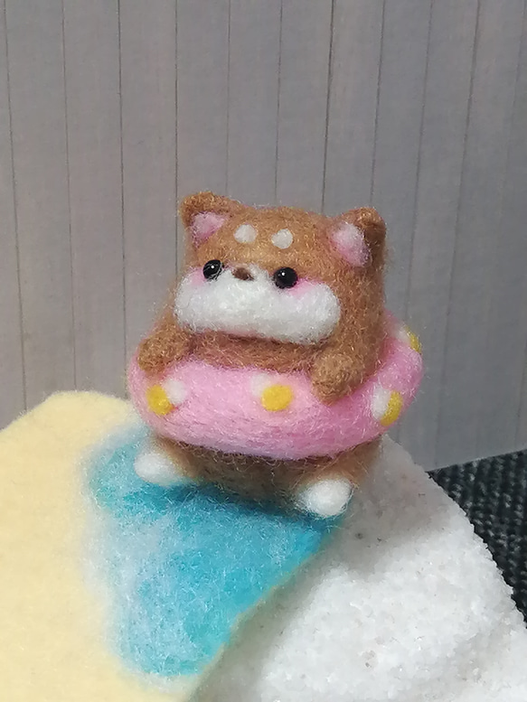 夏の柴犬 羊毛フェルト 秋都 通販 14198216｜Creema(クリーマ)
