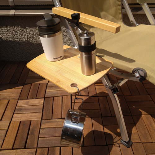 スノーピーク ローチェア 30 用 テーブル キャンプ サイドトレー