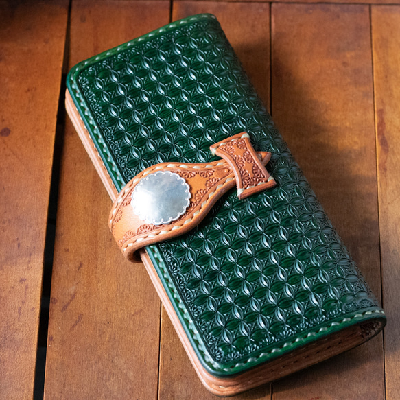 レザーウォレット 革財布 長財布 長財布 yoki 通販 14198811