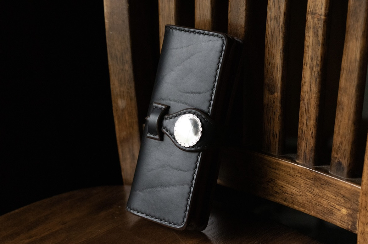 革財布　差し込み式