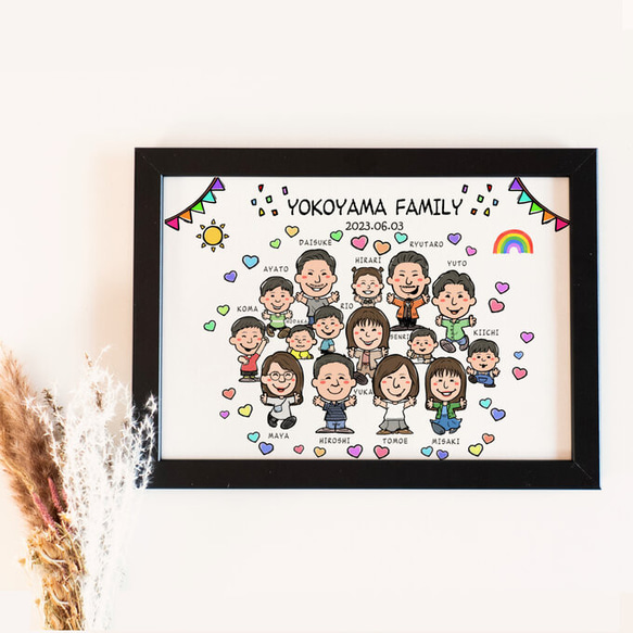 ☆ベーコン☆様　退職記念　似顔絵 ☆ベーコン☆様退職記念似顔絵