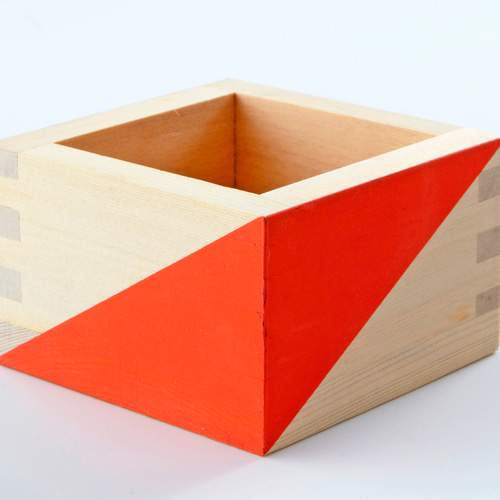 全6種！2色使いでさらにおしゃれに！GIMAPOPデザイン【カラー枡】 お椀