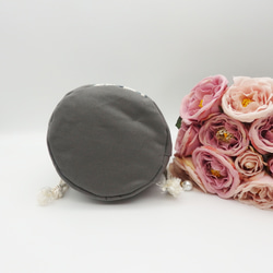 インド刺繍リボン巾着 4枚目の画像