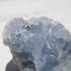 天然石 約182g約61mmセレスタイト(マダガスカル産)クラスター原石結晶ぎっしり天青石[ce-220629-01] 7枚目の画像