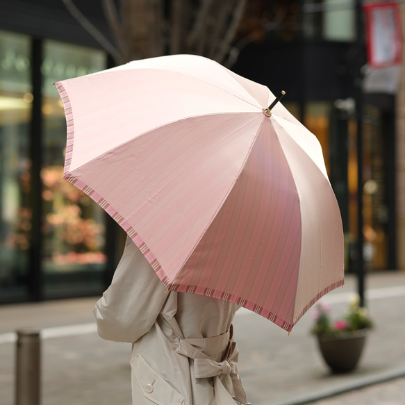 【晴雨兼用雨傘】Riff　スモーキーローズ 5枚目の画像