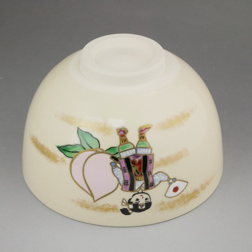 小茶碗 日本昔話 桃太郎 宝泉◇商品番号 12594 茶碗・めし碗 小茶碗 日本昔話 桃太郎 宝泉◇商品番号 12594 茶碗・めし碗