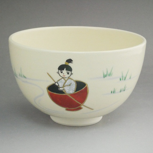小茶碗 日本昔話 一寸法師◇商品番号 5157 茶碗・めし碗 松韻堂 通販