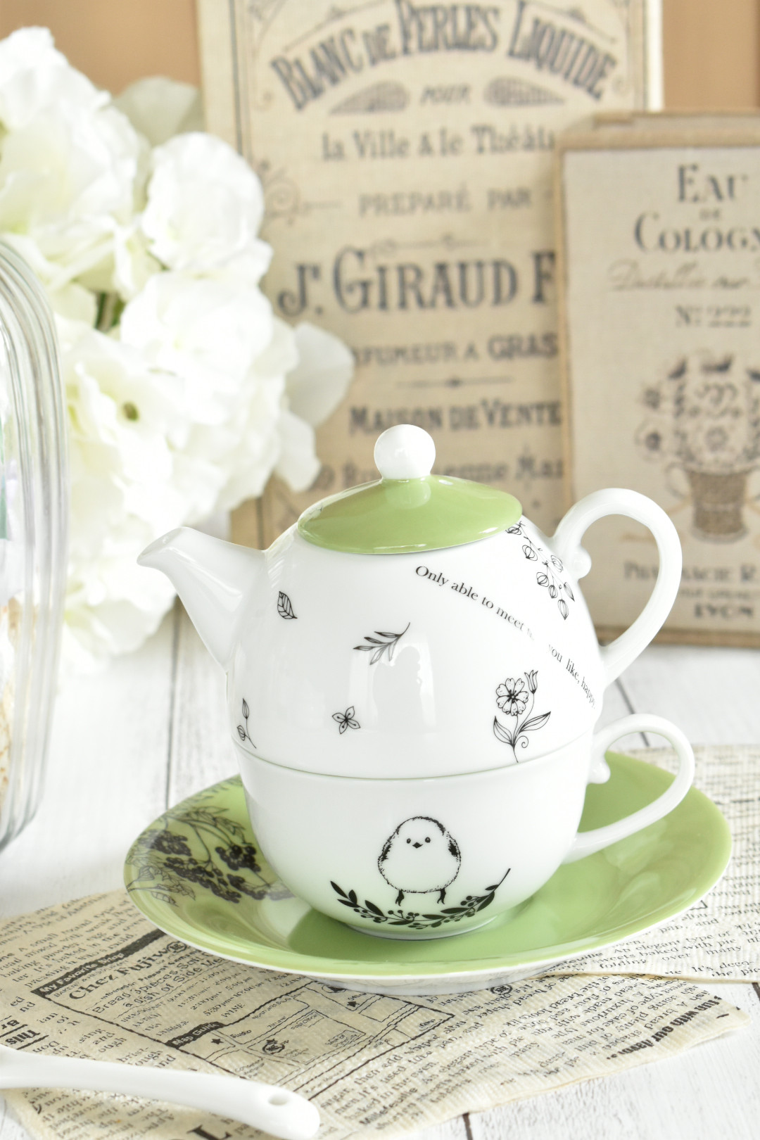 新品 可愛いのが好き♡♡イマン♡イリス♡ティーフォーワン 陶器11点セット