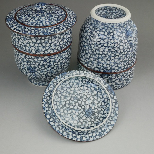 雲錦詰 蓋付夫婦湯呑み 孝峰 湯呑み 松韻堂 通販 14200760｜Creema