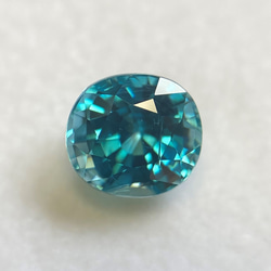 【35％OFF開催中】ブルージルコン ルース 1.21ct カンボジア産 1枚目の画像