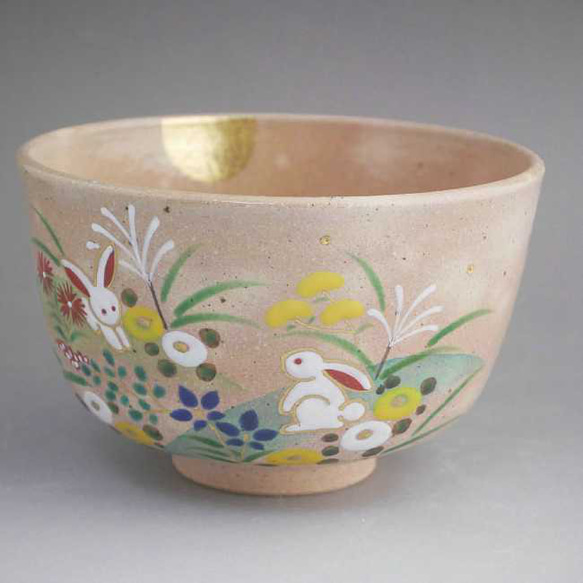 ◇商品番号 57 兎と秋草抹茶茶碗 亨 茶碗・めし碗 松韻堂 通販