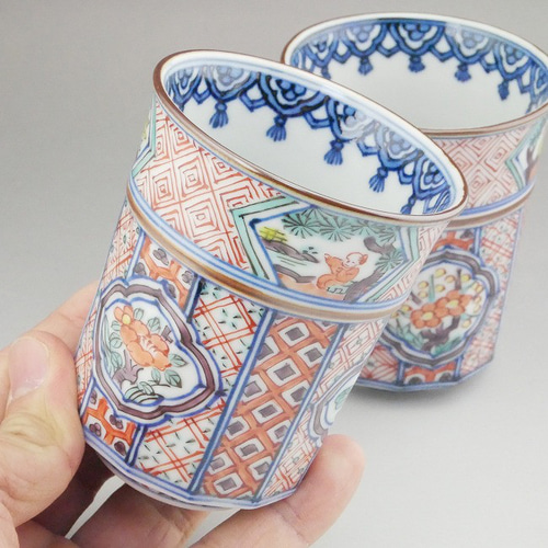 ◆新品未使用◆高野昭阿弥 夫婦茶碗 と 夫婦湯呑み 23ecfcaa576fb66ca4dd7ef58a7886