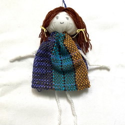 《 I様 受注品》手織りのロープ人形 3枚目の画像