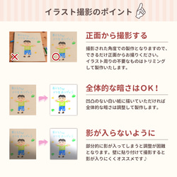 【プリント無料】写真入り お絵描き マグカップ 子供 絵 プリント お絵かき 誕生日 マグカップ 名入れ プレゼント 6枚目の画像