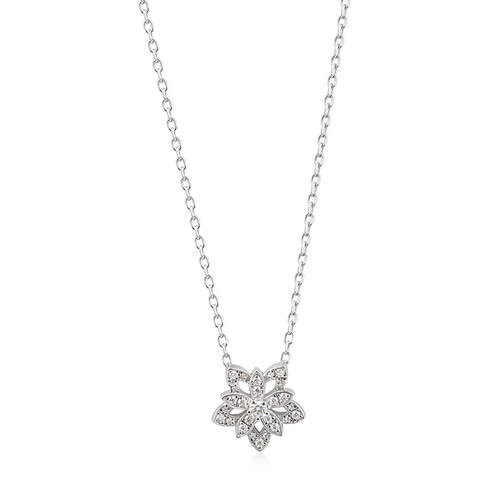 お花をモチーフしたネックレス C0221-3（4週間発送） お花をモチーフしたネックレス C0221-3（4週間発送） ネックレス