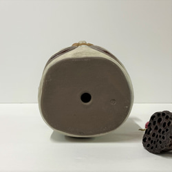 Jizo-san（大）帶坐墊（大） O-128 Ceramic / Jizo / Jizo 第8張的照片