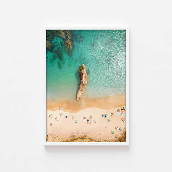 【夏 オシャレ ビーチ ポスター】マリン インテリア 雑貨【海 写真 夏 景色】 壁掛け アート 海外風 ウォールデコ 9枚目の画像