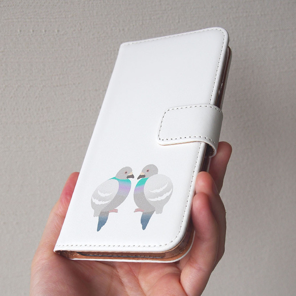 Nakayoshi Pigeon 筆記型智慧型手機保護殼 #相容 iPhone15 第8張的照片