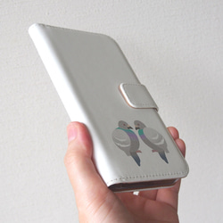 Nakayoshi Pigeon 筆記型智慧型手機保護殼 #相容 iPhone15 第9張的照片