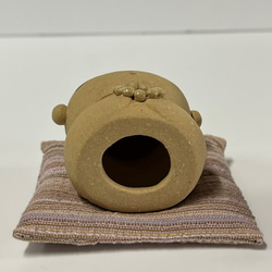 Kakugao Jizo 帶坐墊（非常小） O-159 Ceramic / Jizo / Jizo 第8張的照片