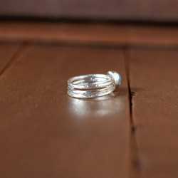 ターコイズリング　シルバーリング　指輪　トルコ石 8枚目の画像