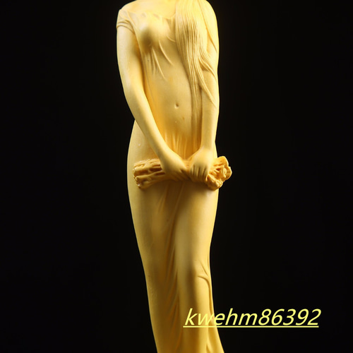 置物 精密細工 美女 裸婦像 彫刻工芸品 収蔵品 彫刻 minn 通販